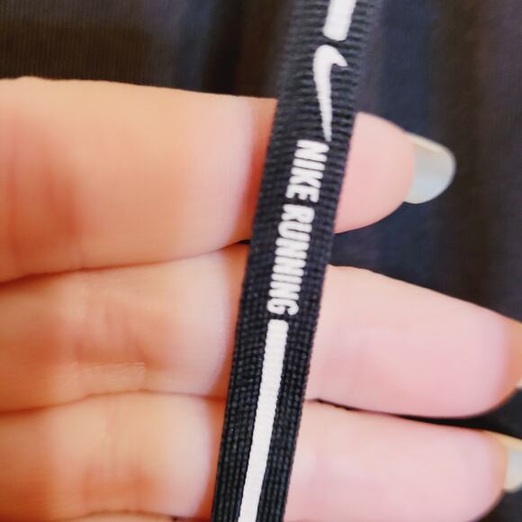 Nike dri-fit womens black running leggings athletic - Picture 6 of 9